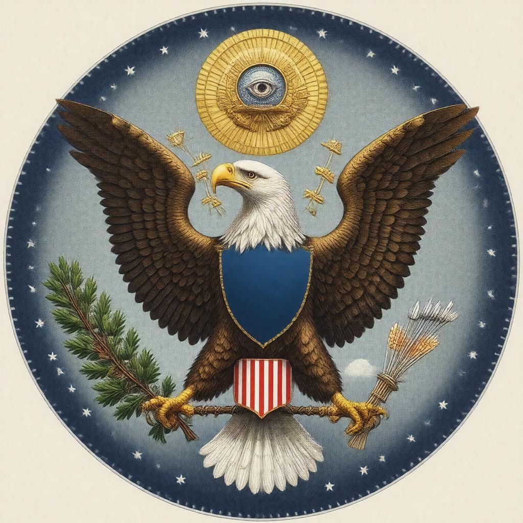 AI-created image of Great Seal of the United States
