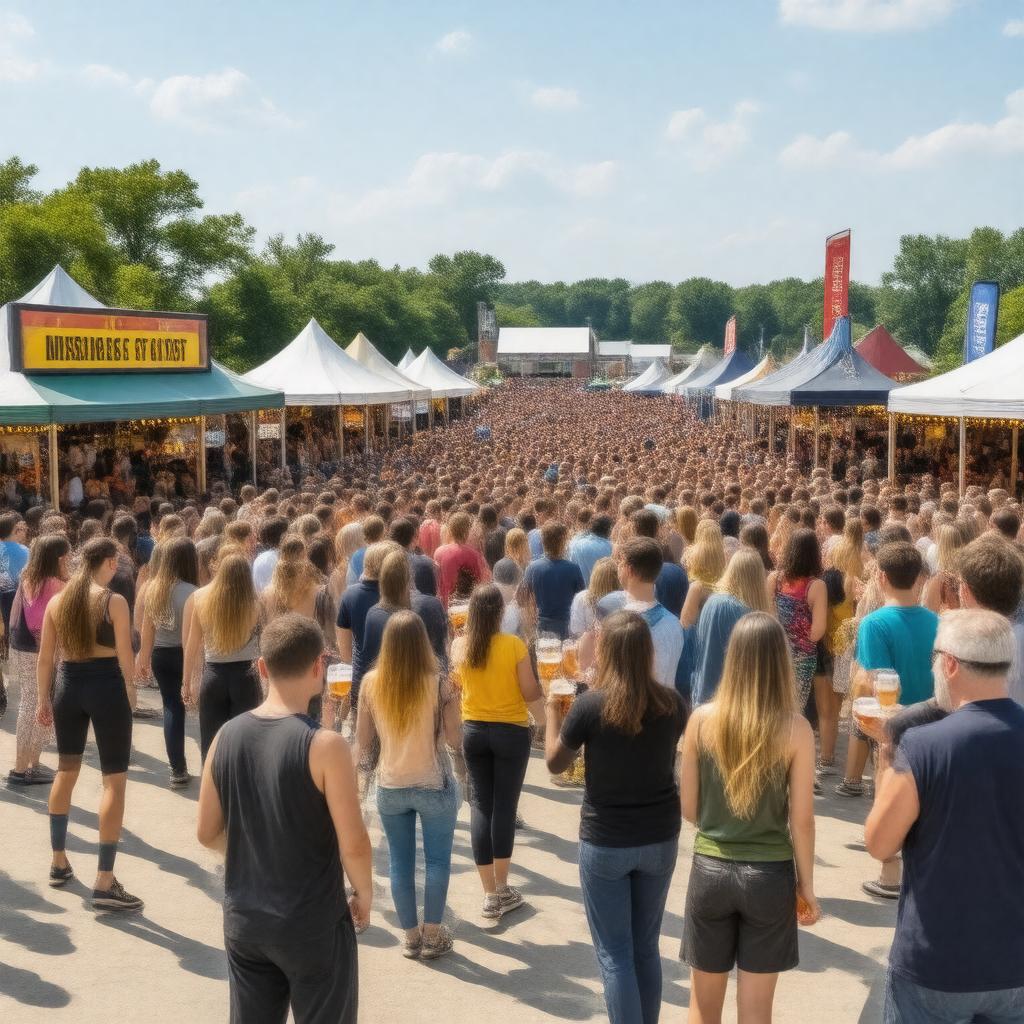 Click to view larger image AI-created image of Great Taste of the Midwest