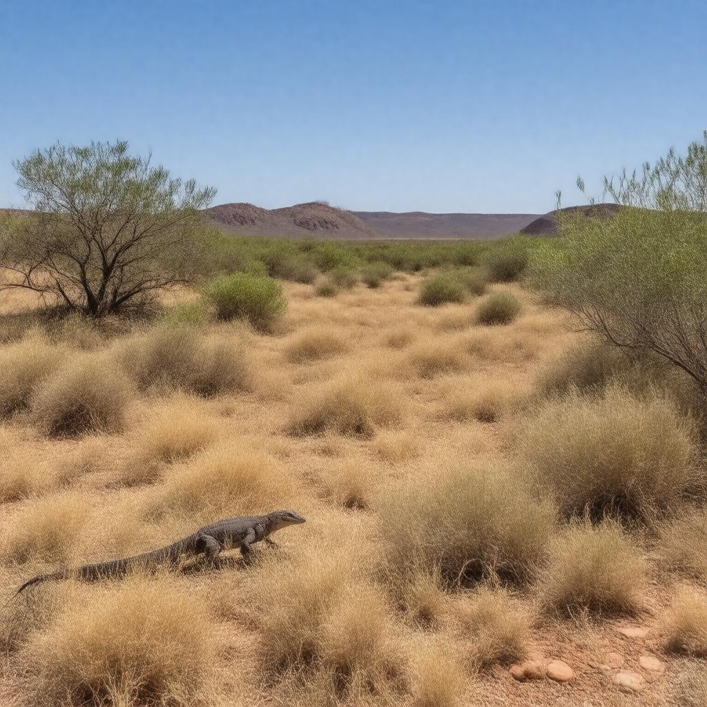AI-created image of Great Victoria Desert