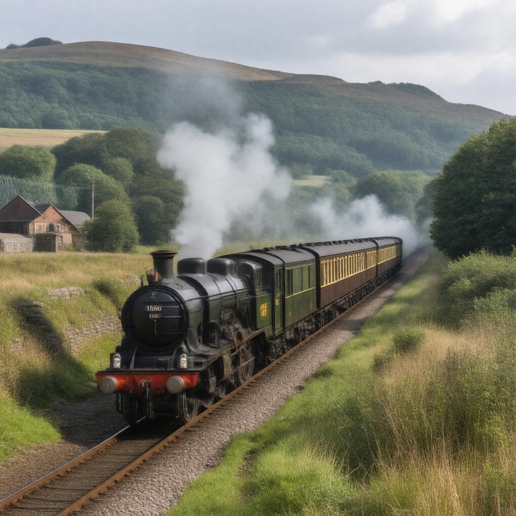 AI-created image of Great Western Railway