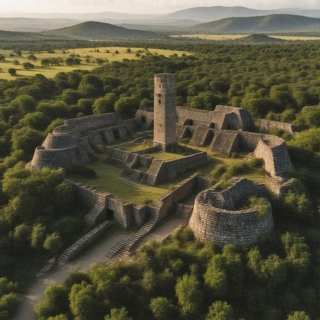 AI-created image of Great Zimbabwe