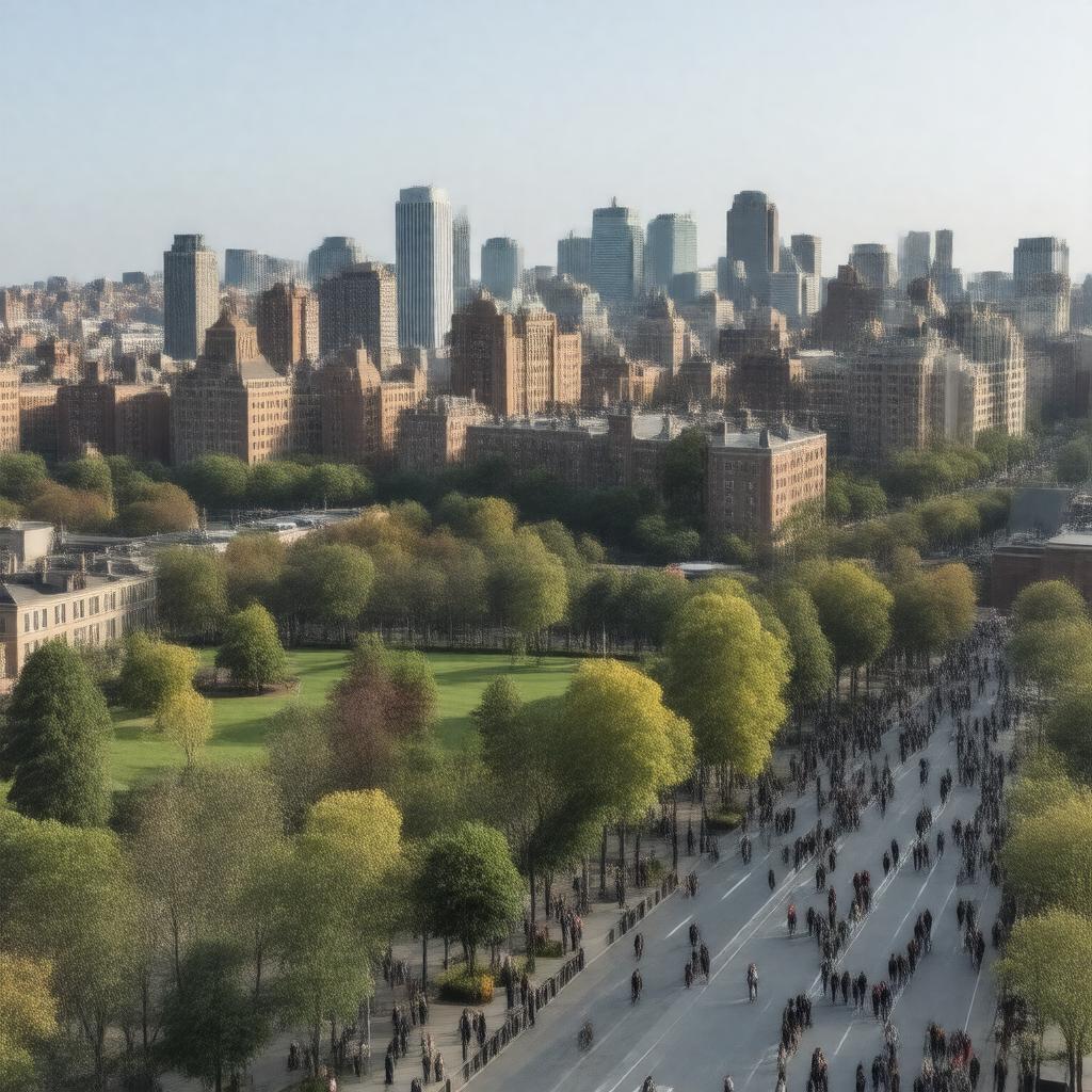 AI-created image of Greater Boston area