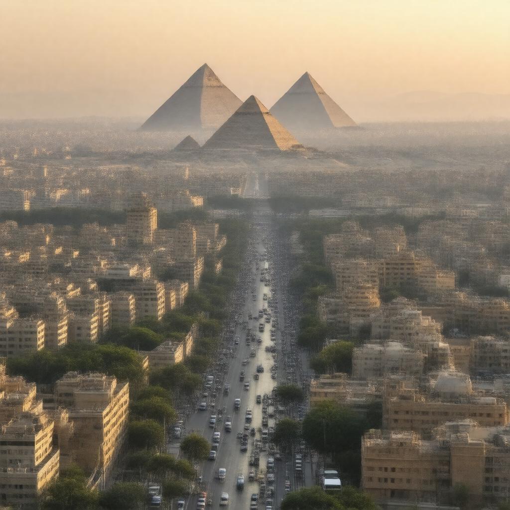 AI-created image of Greater Cairo