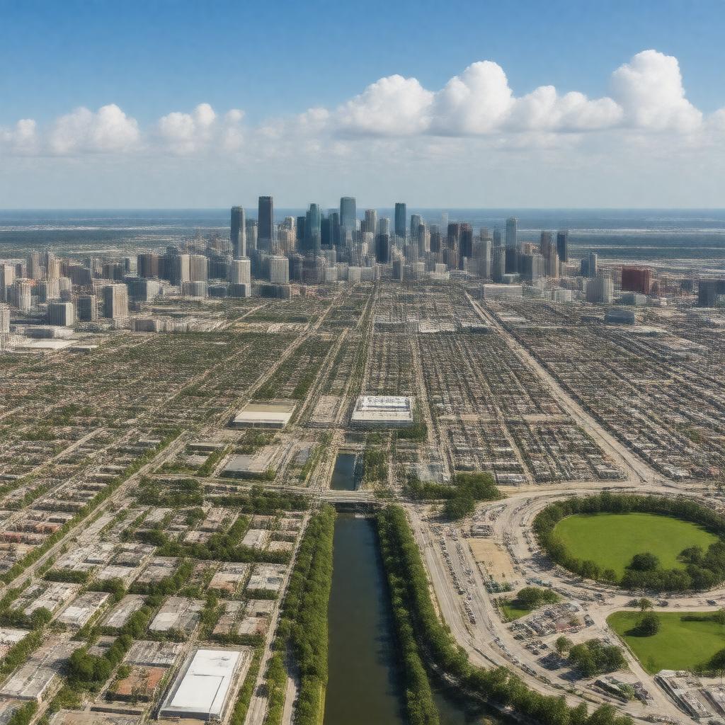 AI-created image of Greater Houston