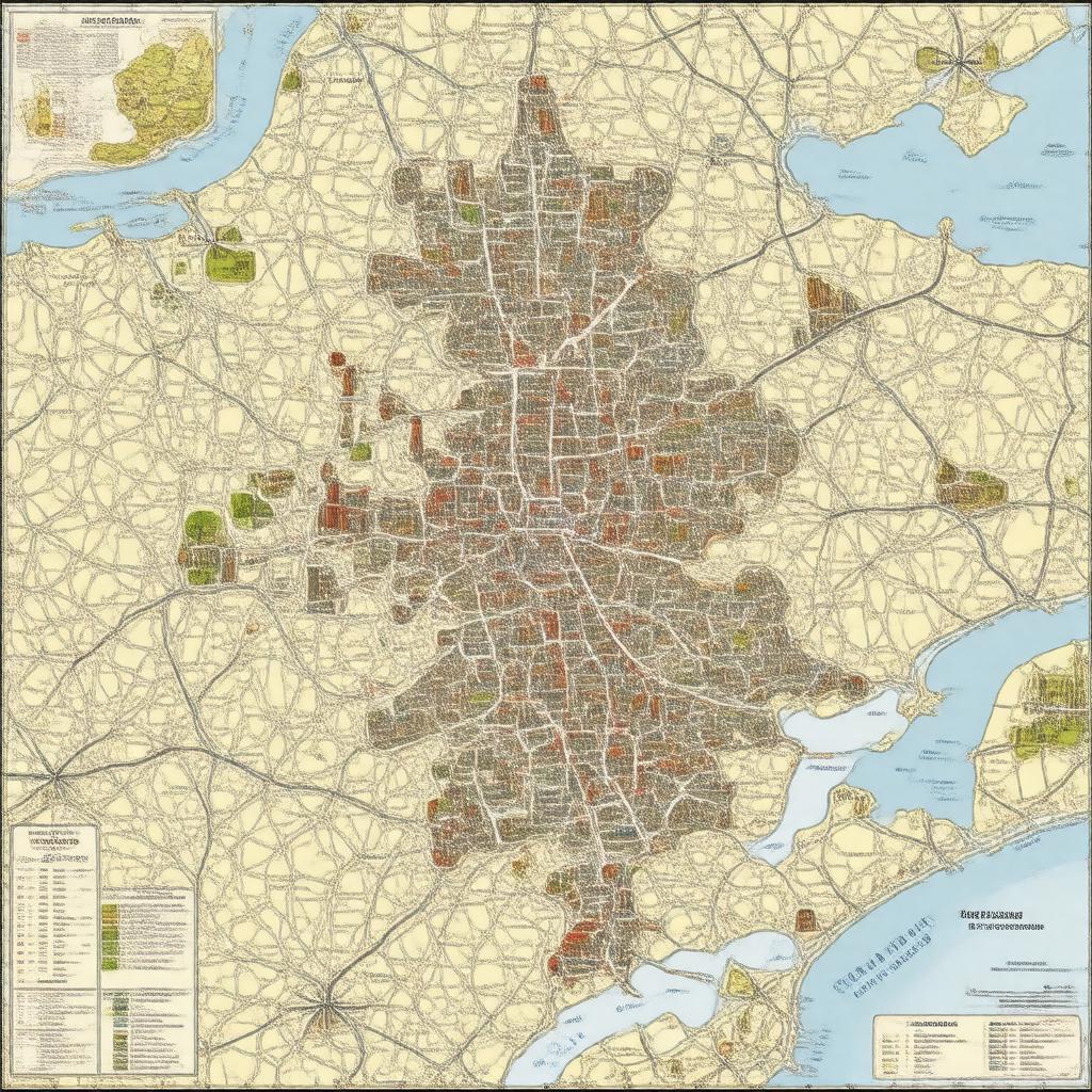 AI-created image of Greater Manchester