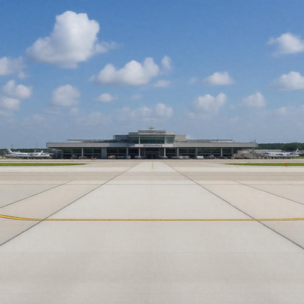AI-created image of Greater Rochester International Airport