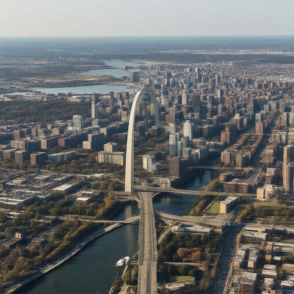 AI-created image of Greater St. Louis