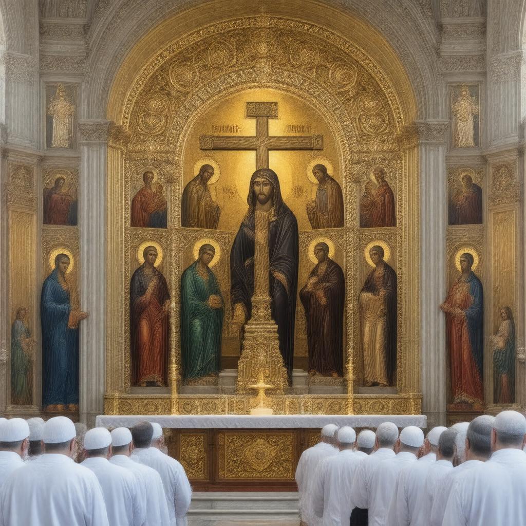 AI-created image of Greek Orthodox