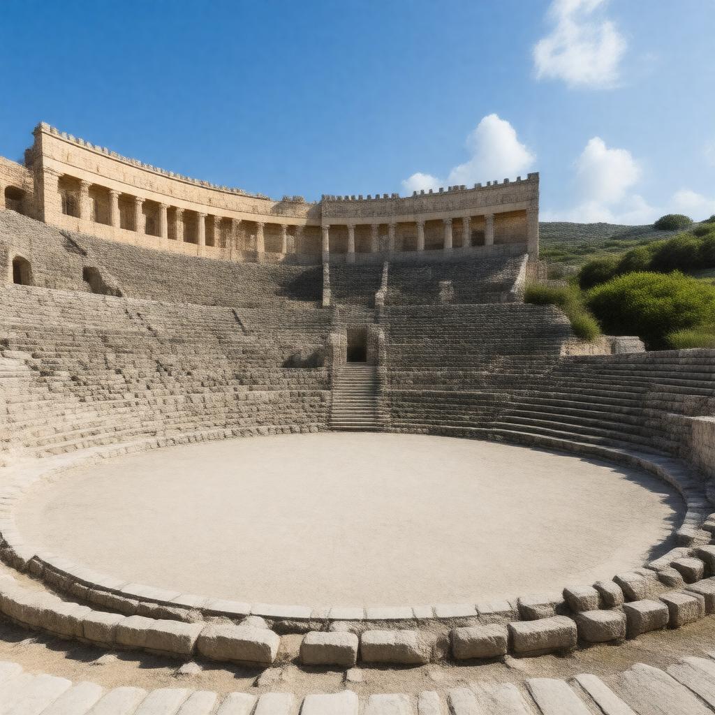 AI-created image of Greek Theatre