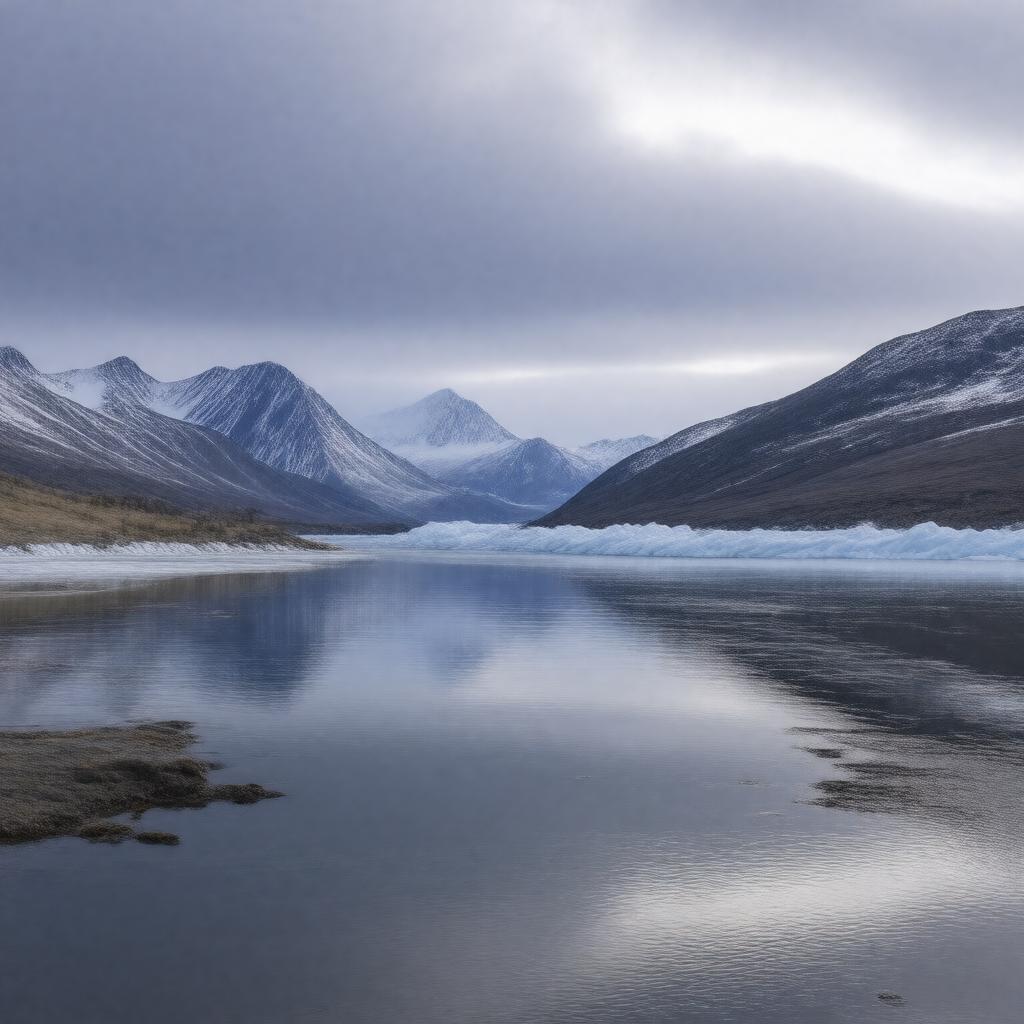 AI-created image of Greely Fiord