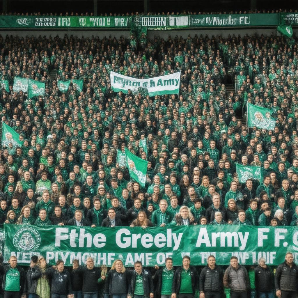Click to view larger image AI-created image of Green Army