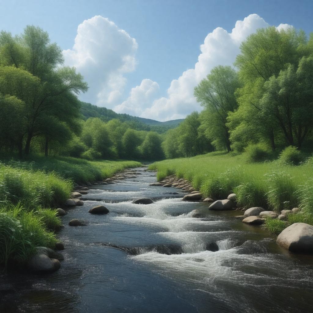 AI-created image of Green Brook