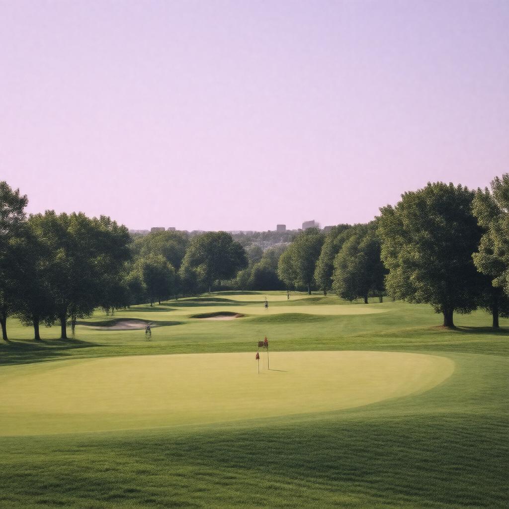 AI-created image of Green Hill Golf Course