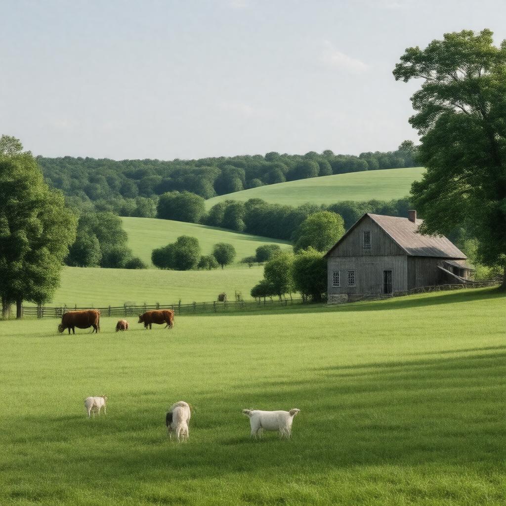 AI-created image of Green Hill Park Farm