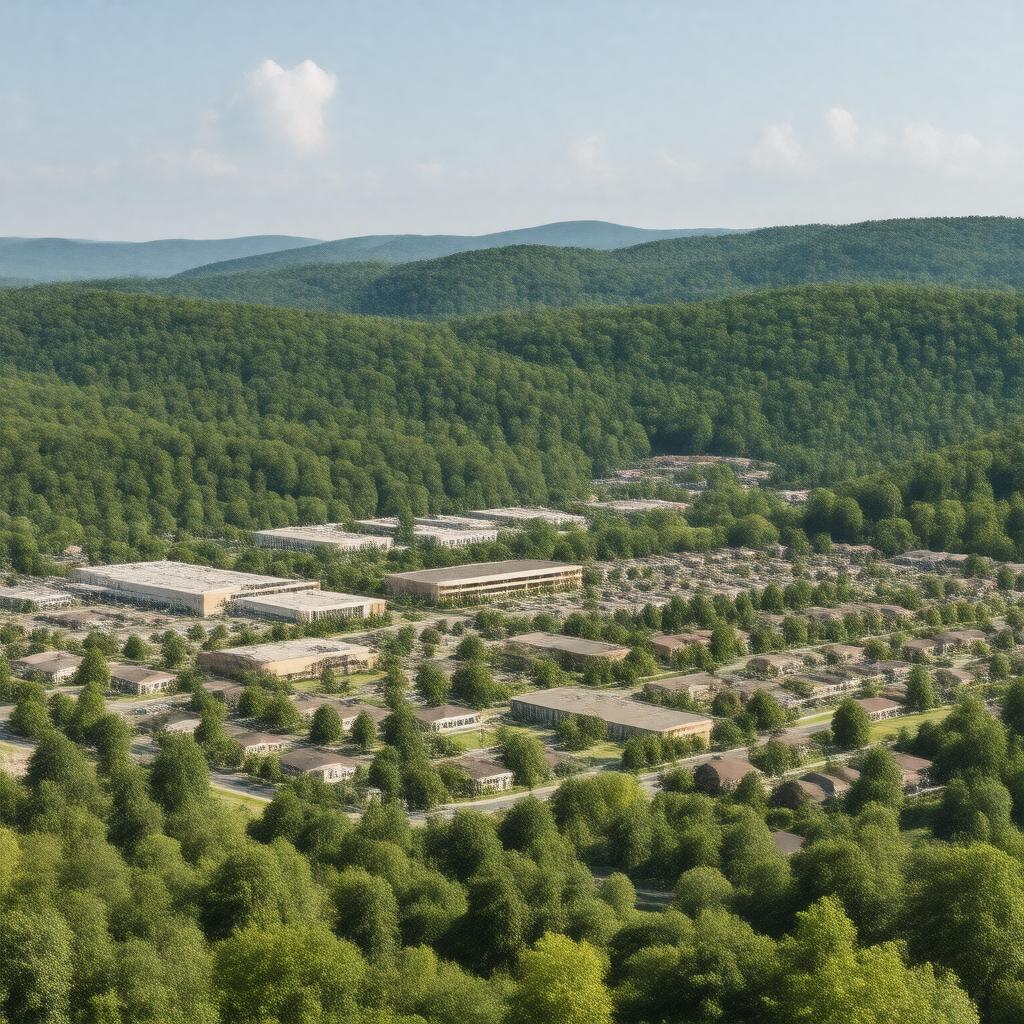 AI-created image of Green Hills