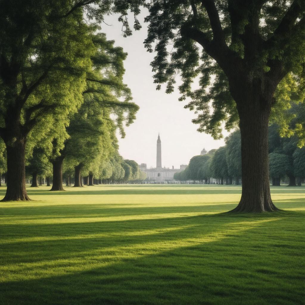 AI-created image of Green Park, London