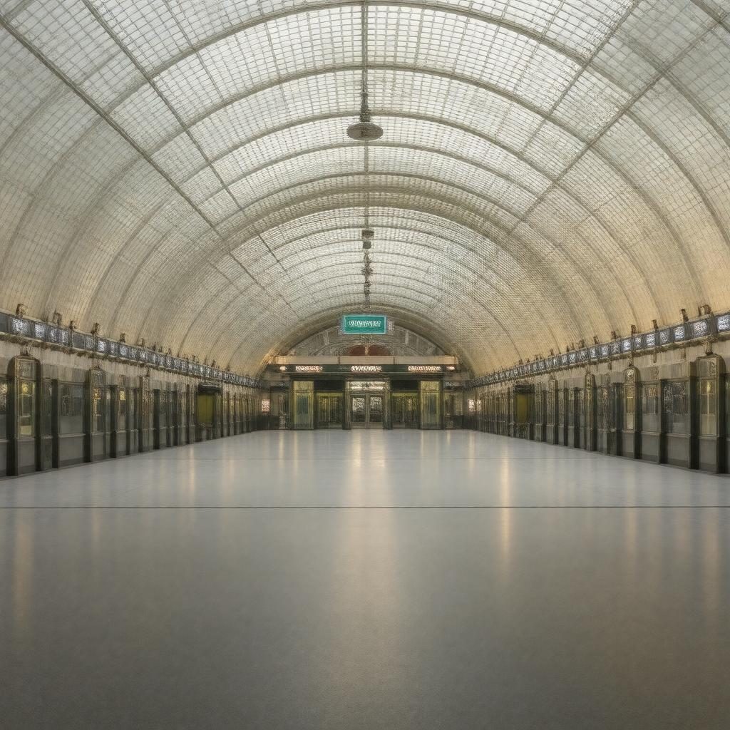 AI-created image of Green Park station