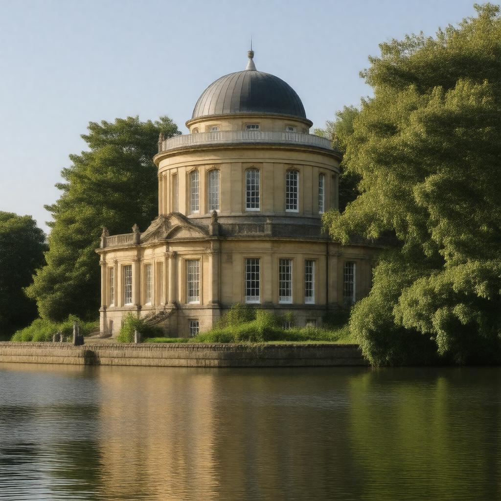 AI-created image of Green Templeton College