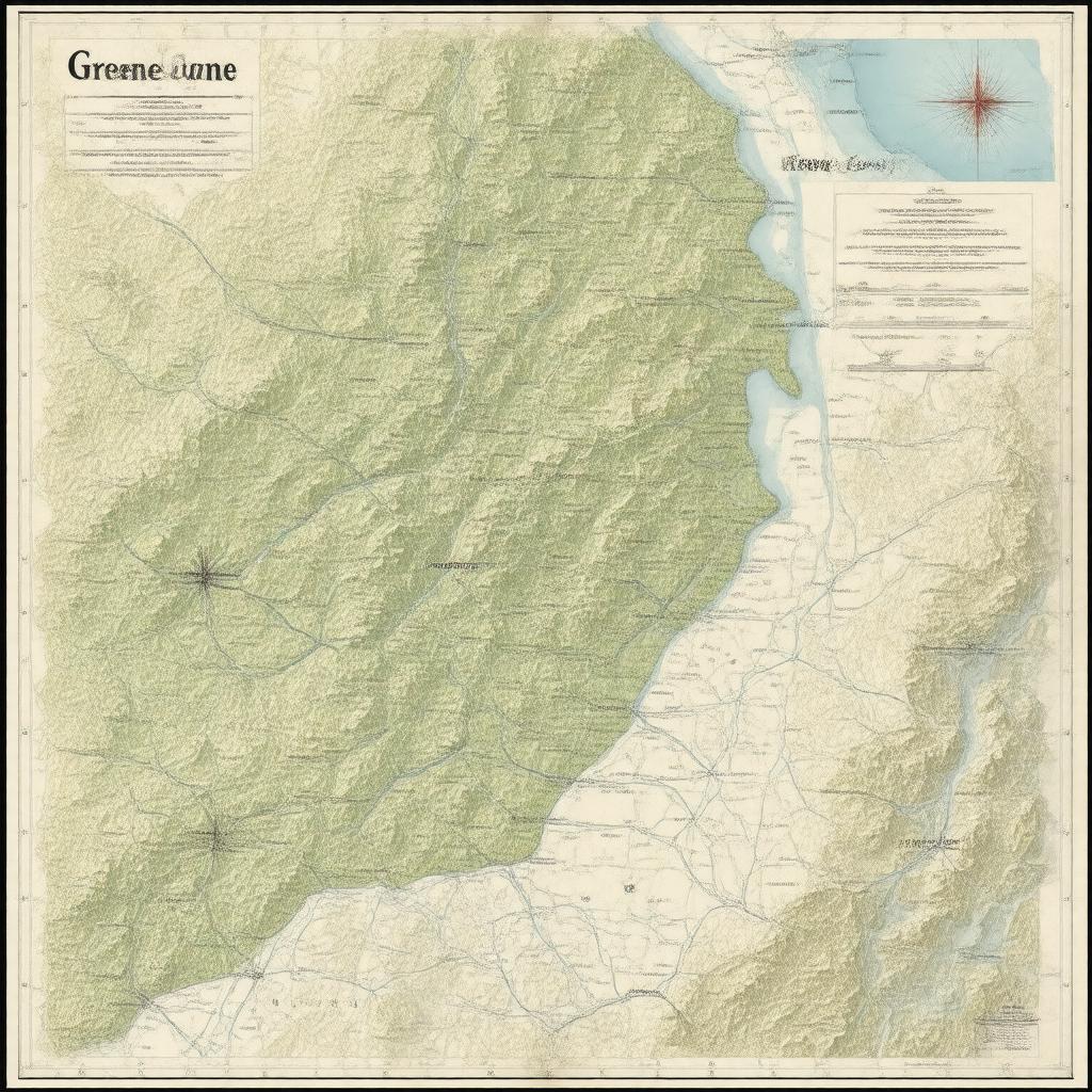 AI-created image of Greene County