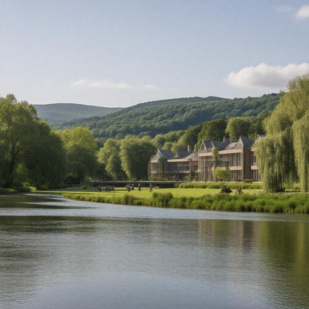 AI-created image of Greenlands Campus