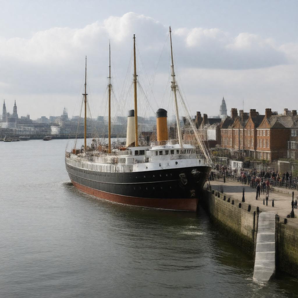 AI-created image of Greenwich, England