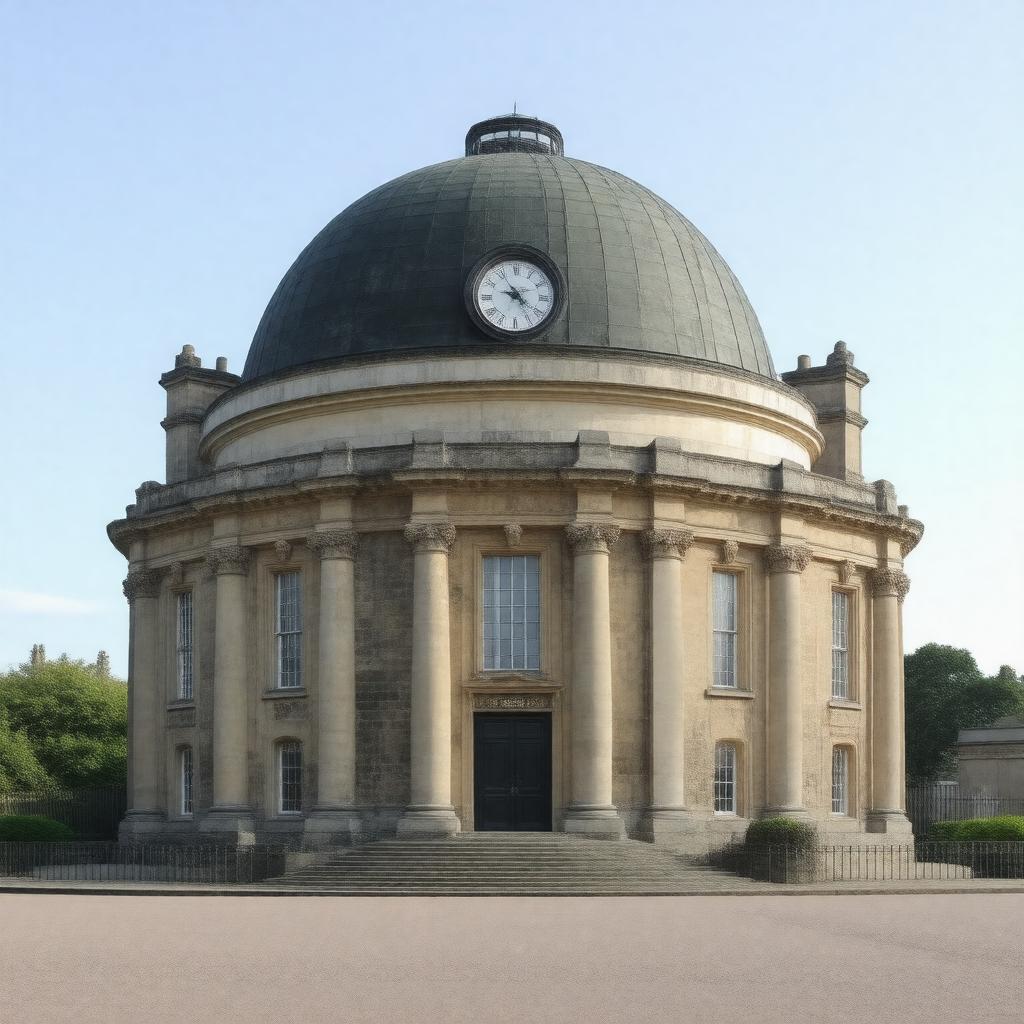 AI-created image of Greenwich Observatory