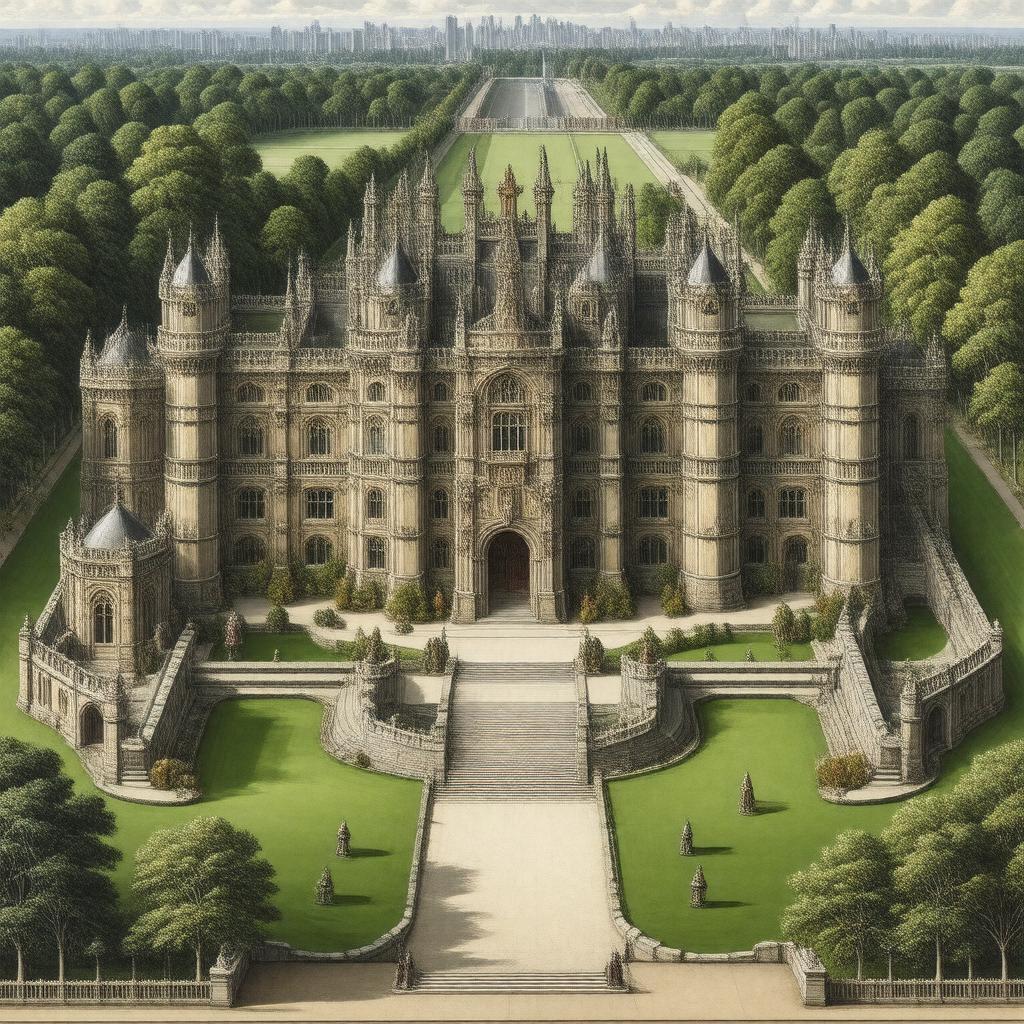 AI-created image of Greenwich Palace