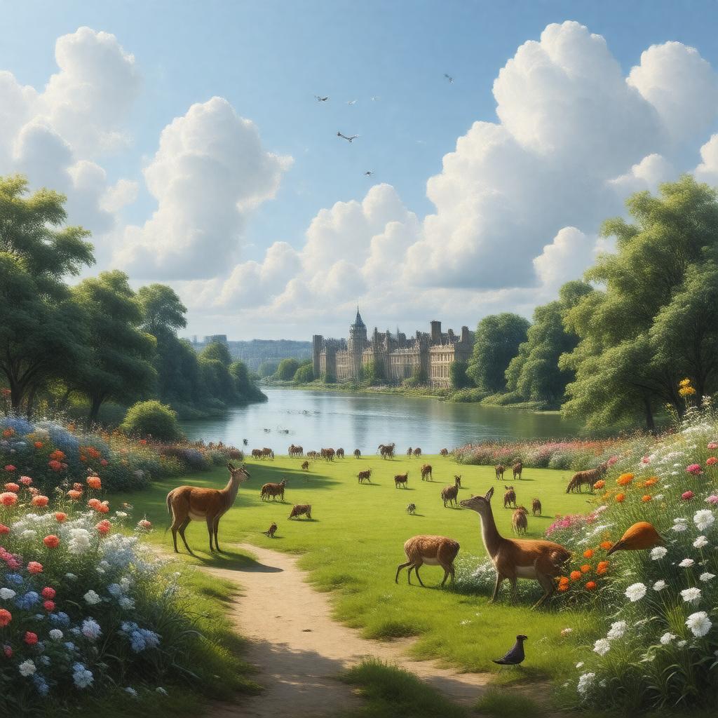 AI-created image of Greenwich Park