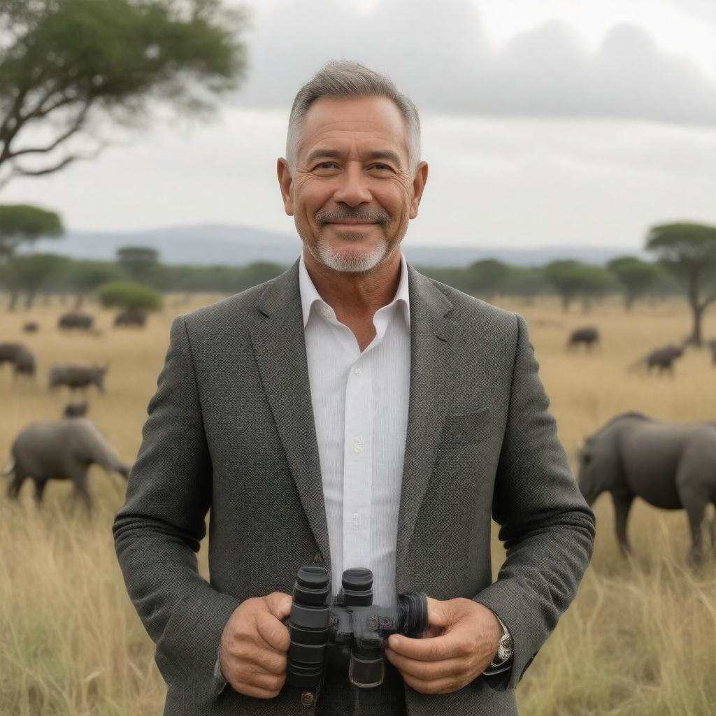 Click to view larger image AI-created image of Greg Carr