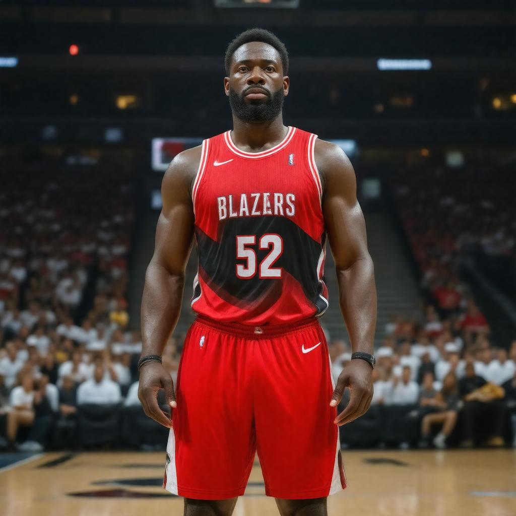 AI-created image of Greg Oden