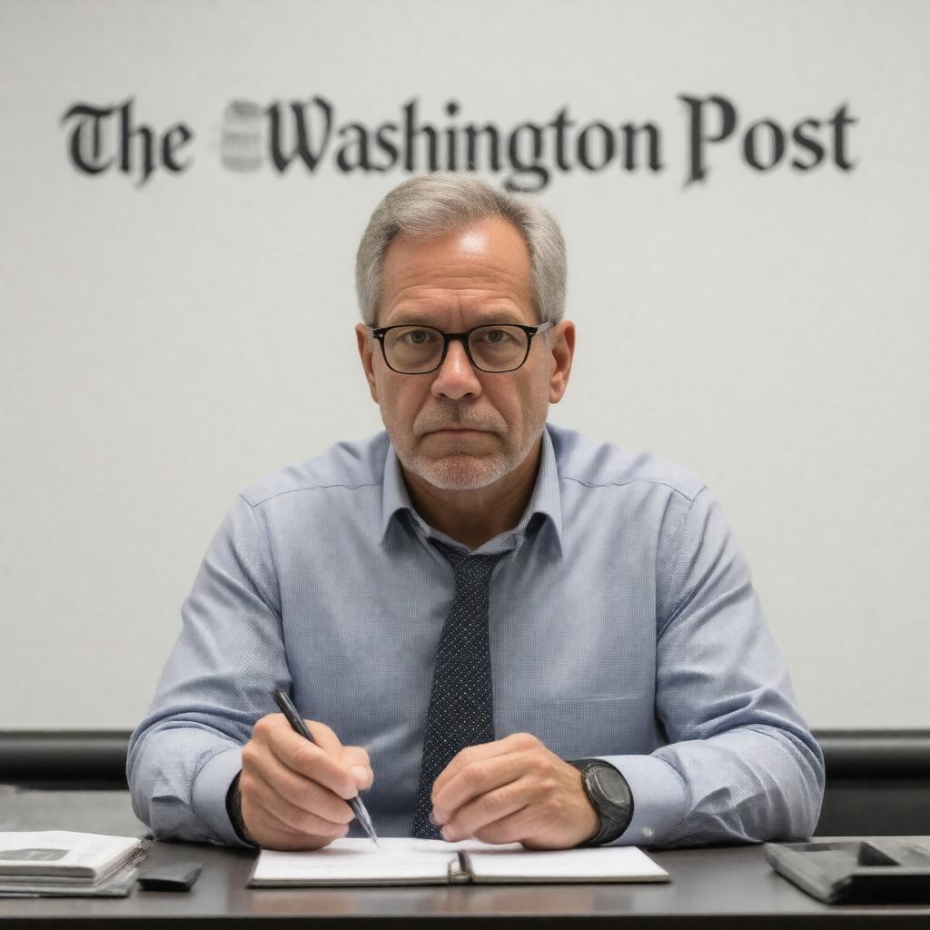 AI-created image of Greg Sargent