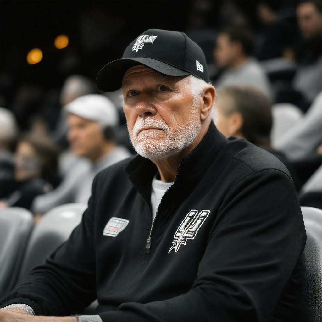 AI-created image of Gregg Popovich