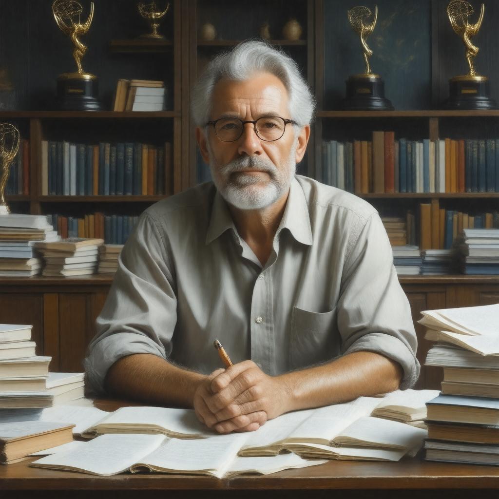 AI-created image of Gregory Benford