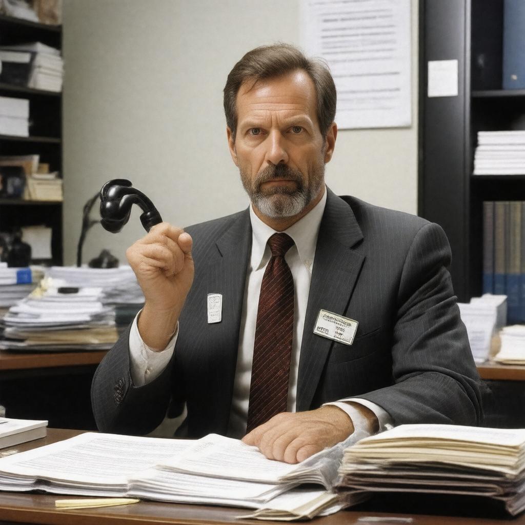 AI-created image of Gregory House