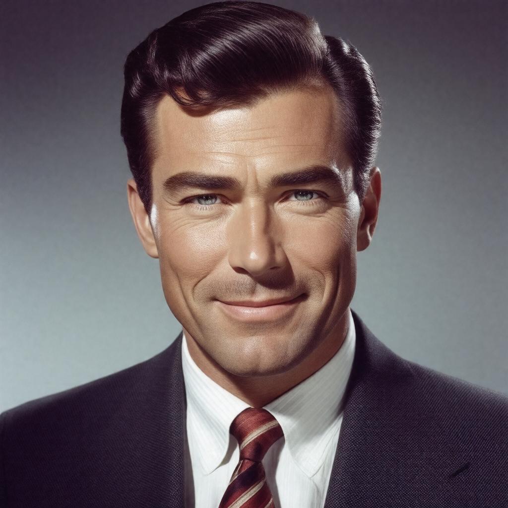 AI-created image of Gregory Peck