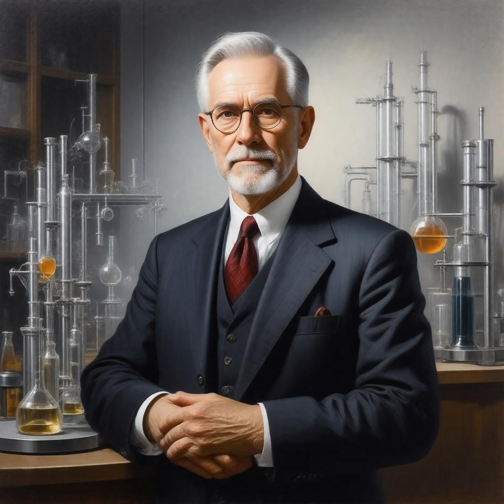 Click to view larger image AI-created image of Gregory R. Choppin