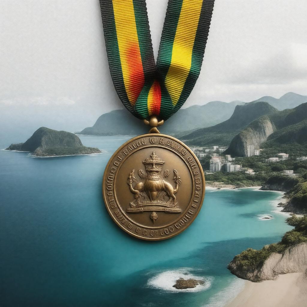 AI-created image of Grenada National Award