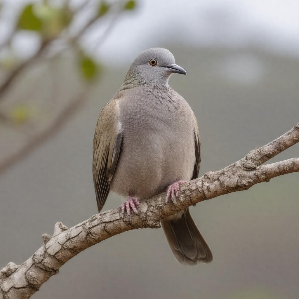Click to view larger image AI-created image of Grenada dove