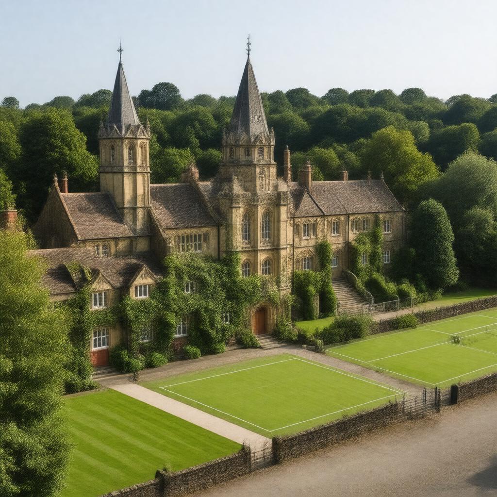 AI-created image of Gresham's School