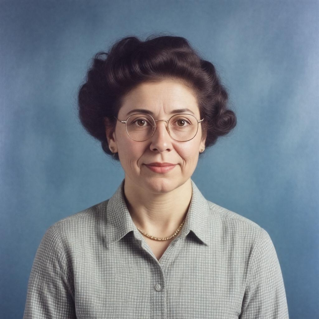 Click to view larger image AI-created image of Greta Ervin Blanchard