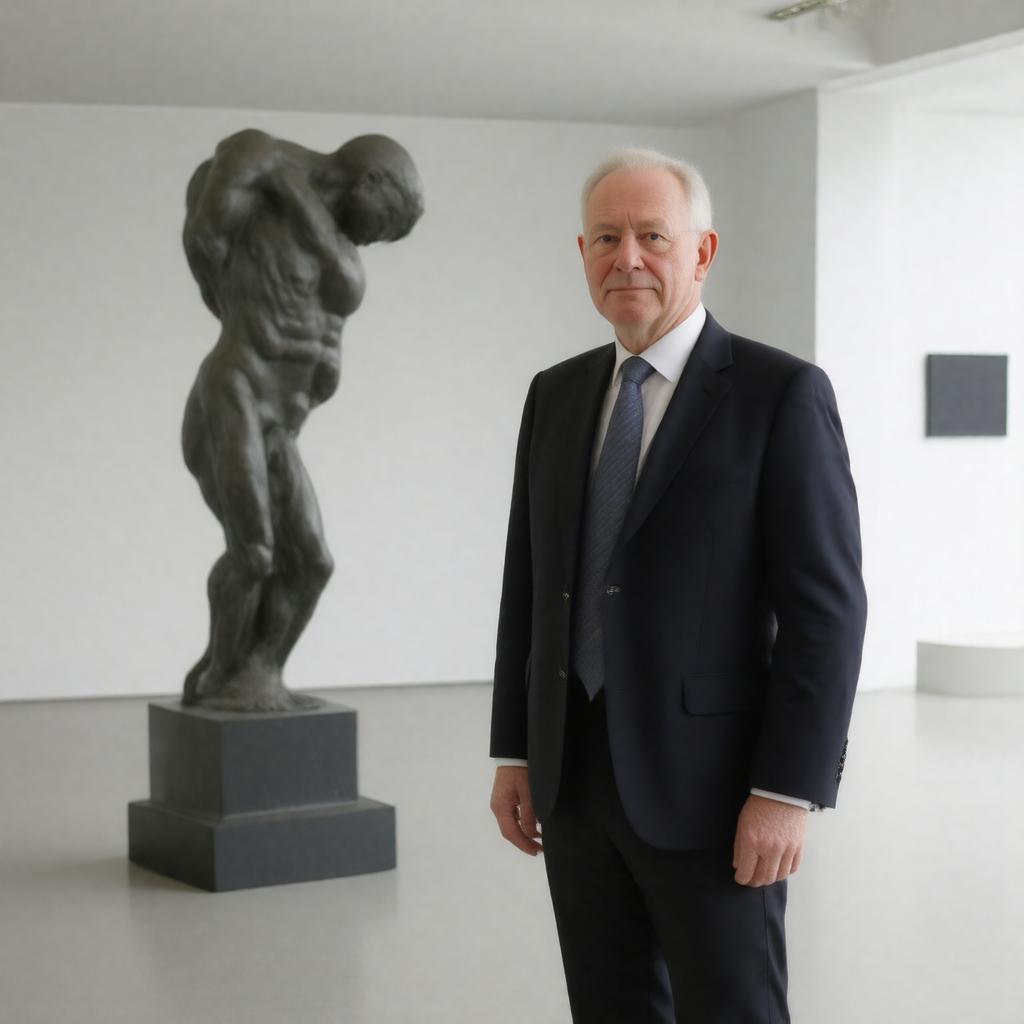 AI-created image of Greville Worthington