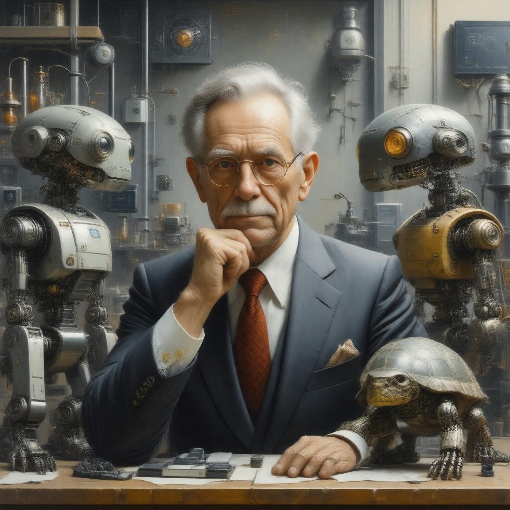 AI-created image of Grey Walter