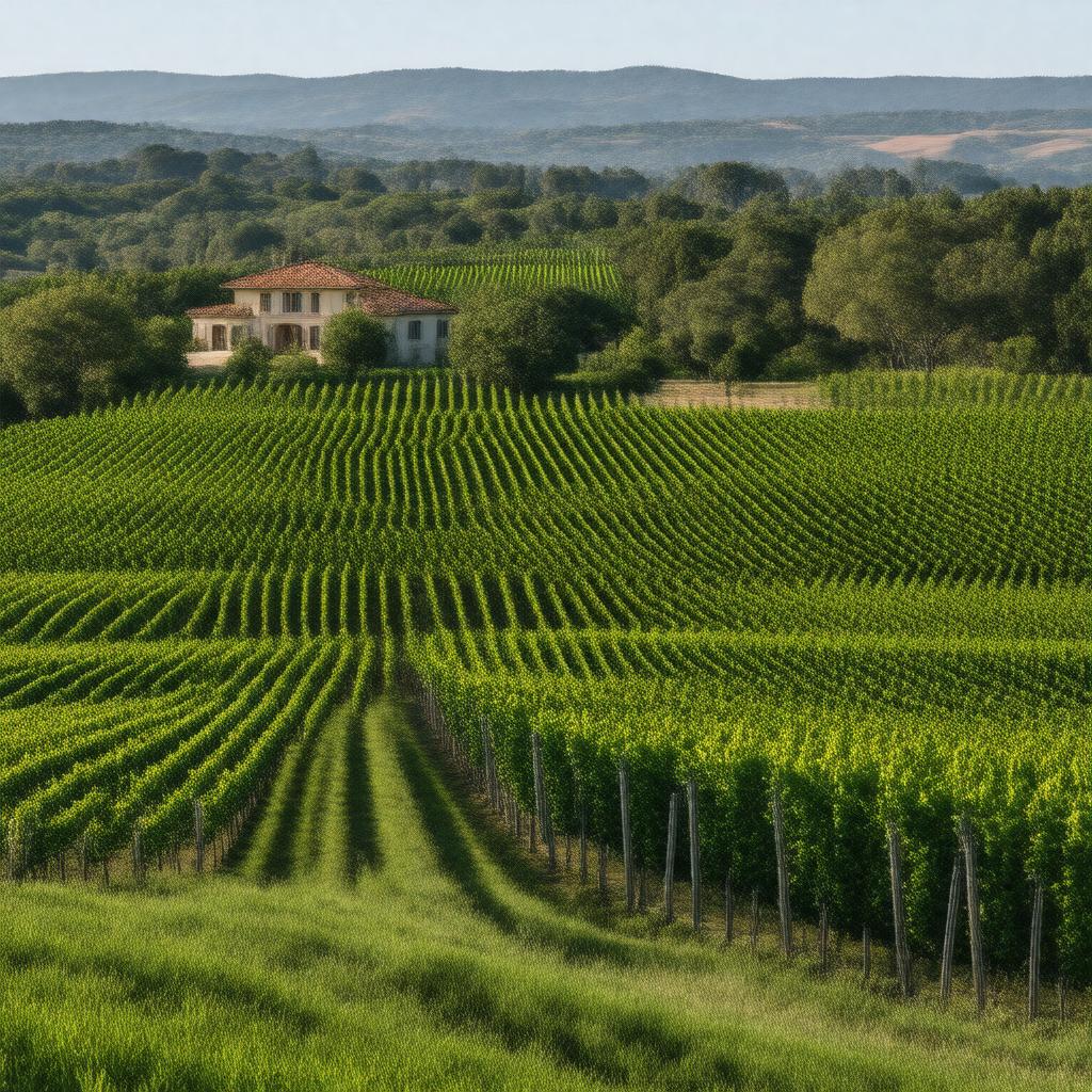 AI-created image of Grgich Hills Estate