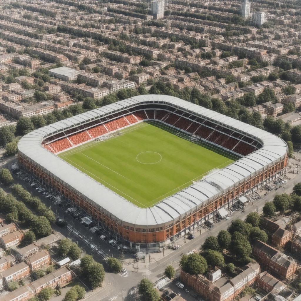 AI-created image of Griffin Park