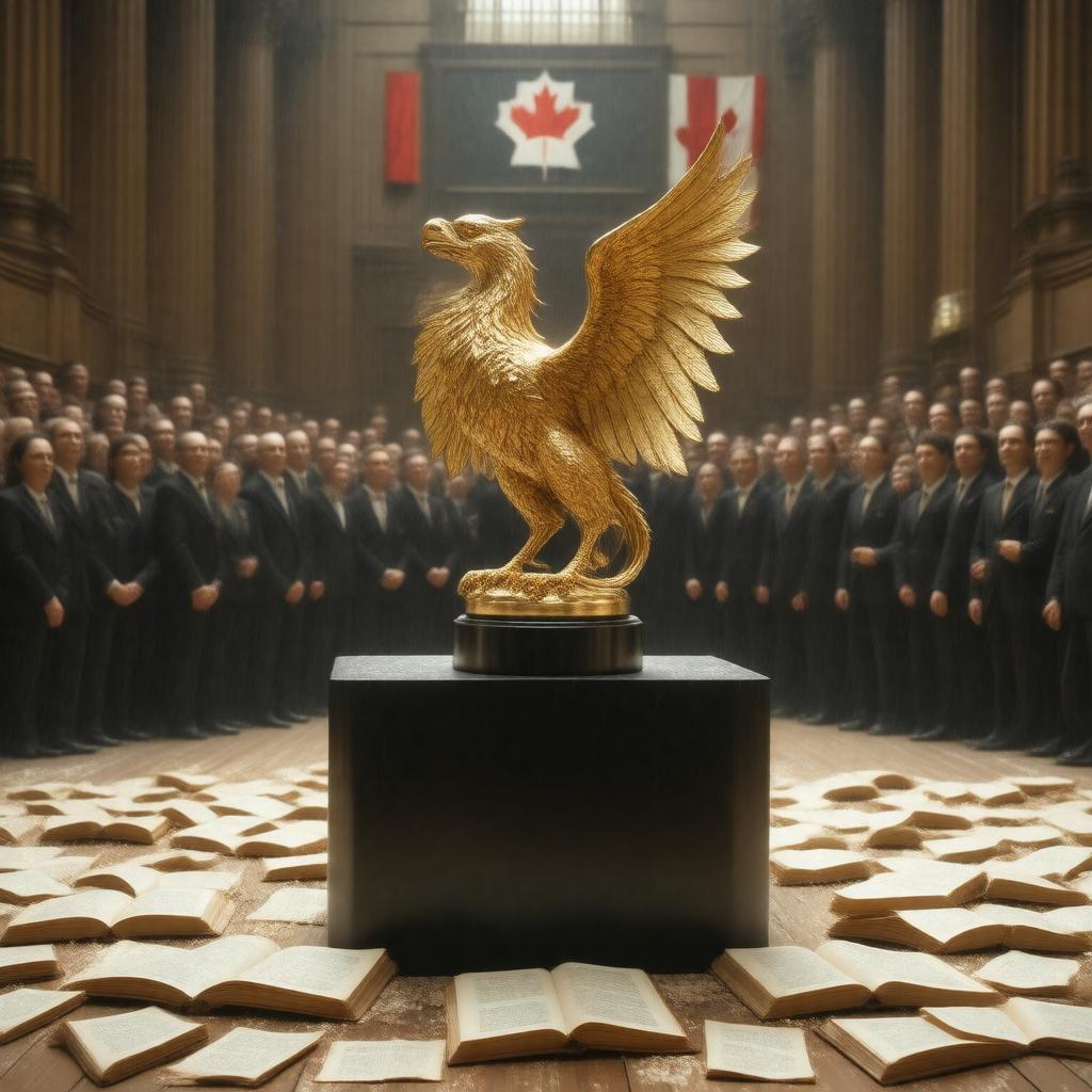 AI-created image of Griffin Poetry Prize