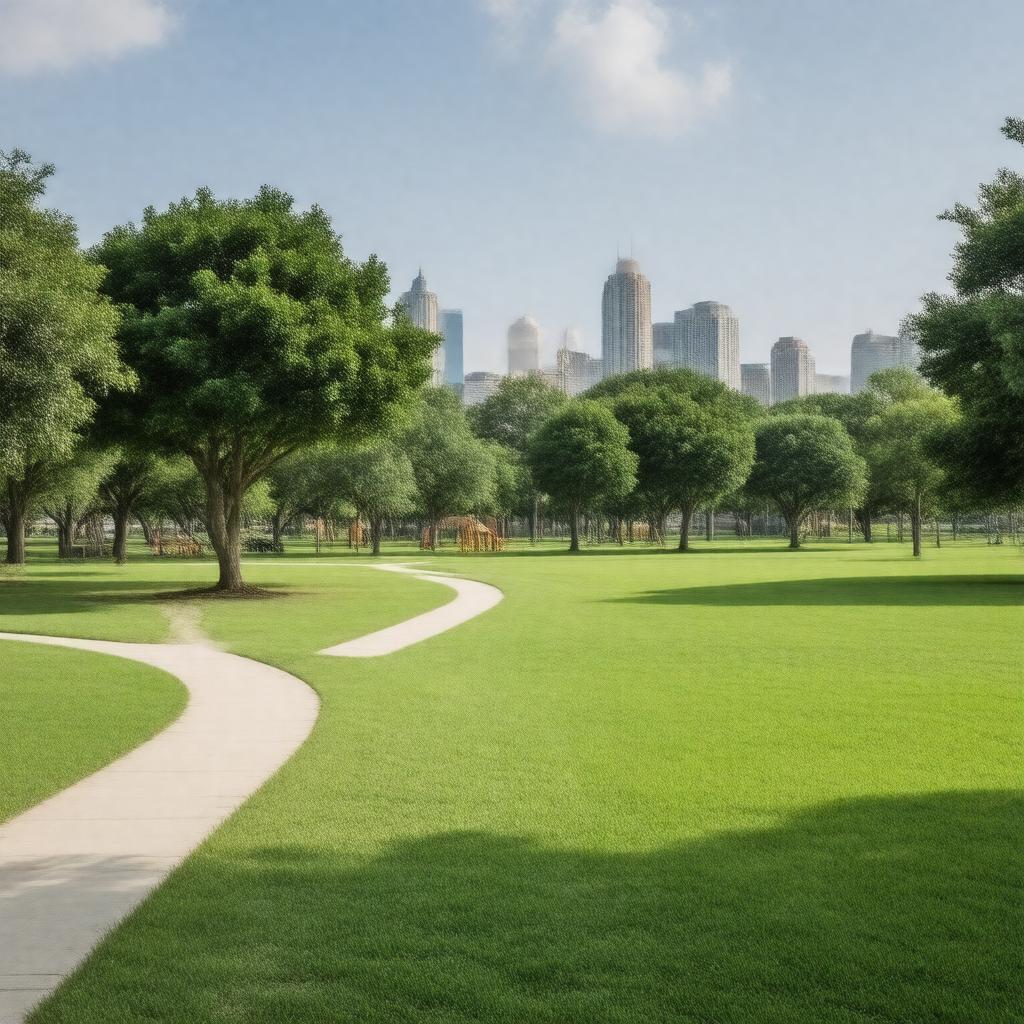 Click to view larger image AI-created image of Griggs Park