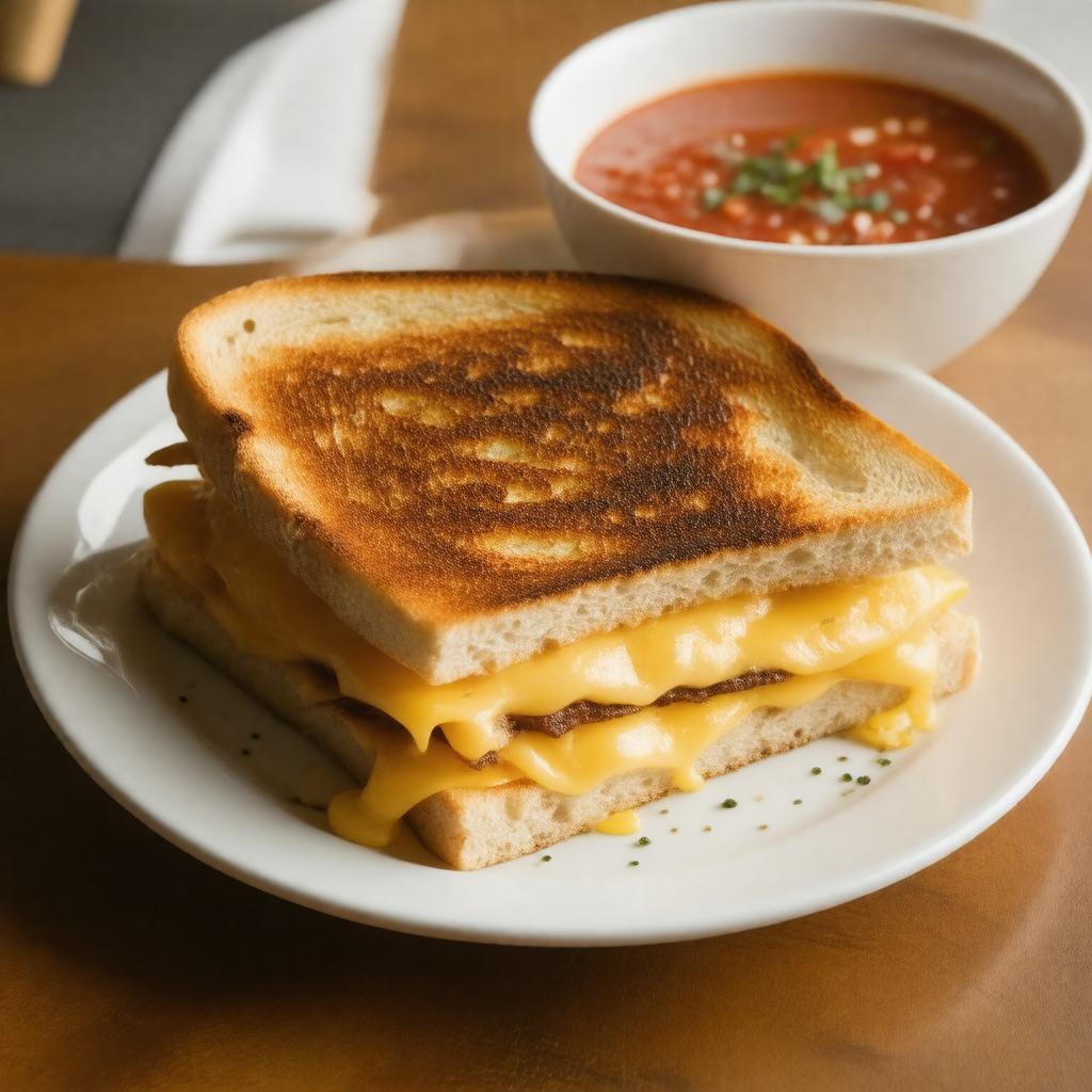 AI-created image of Grilled cheese