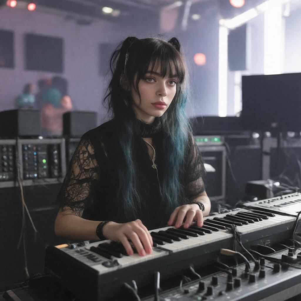 AI-created image of Grimes