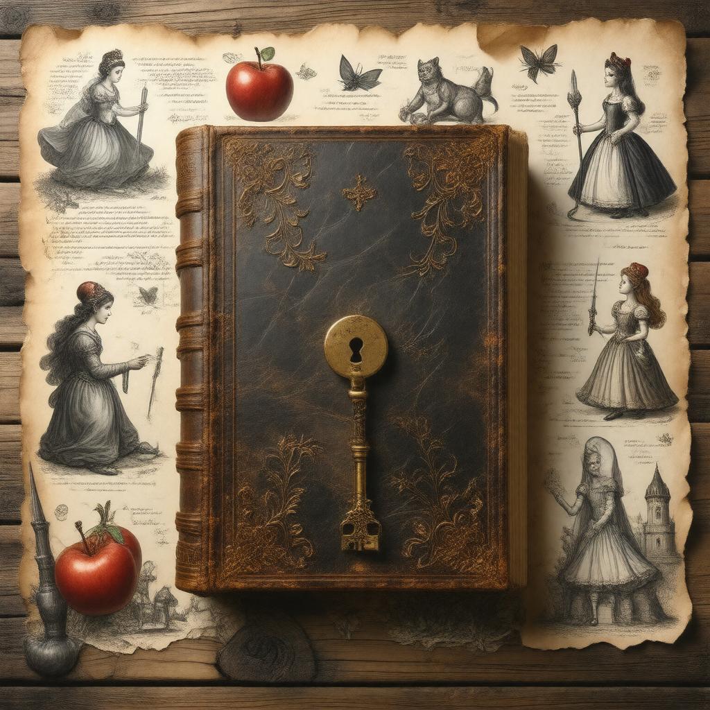 AI-created image of Grimm's Fairy Tales