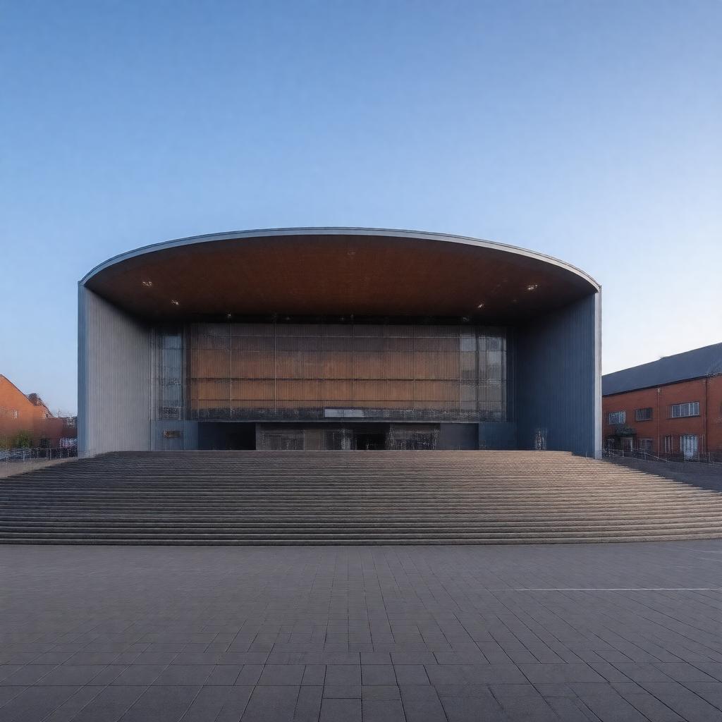 AI-created image of Grimsby Auditorium